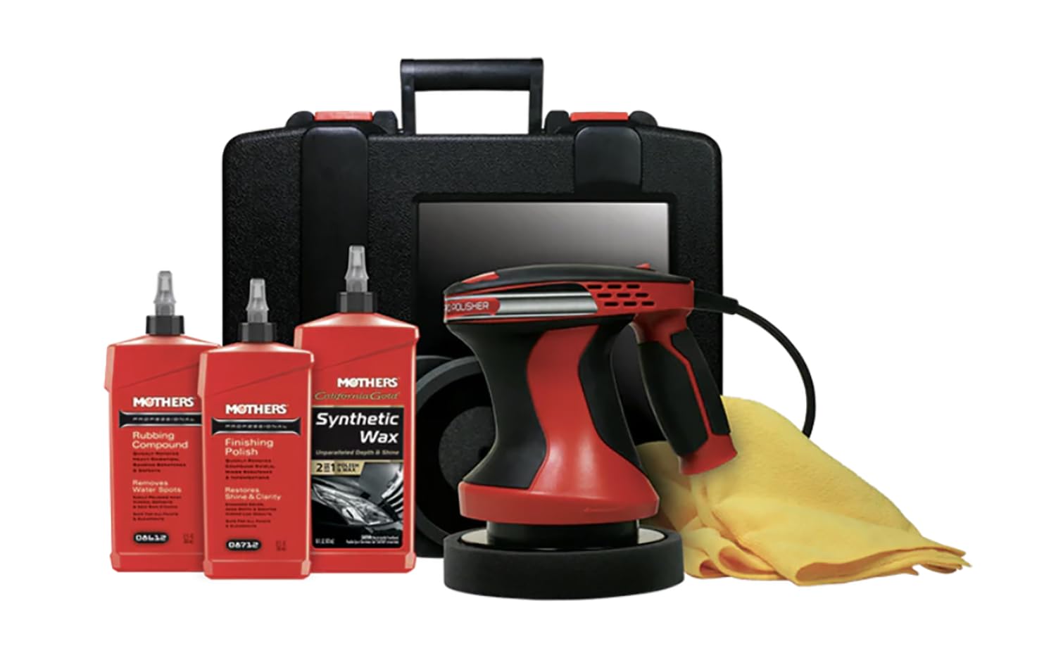 Amazon.com: Mothers 40-90032 Wax Attack 2 Polishing Kit : Automotive